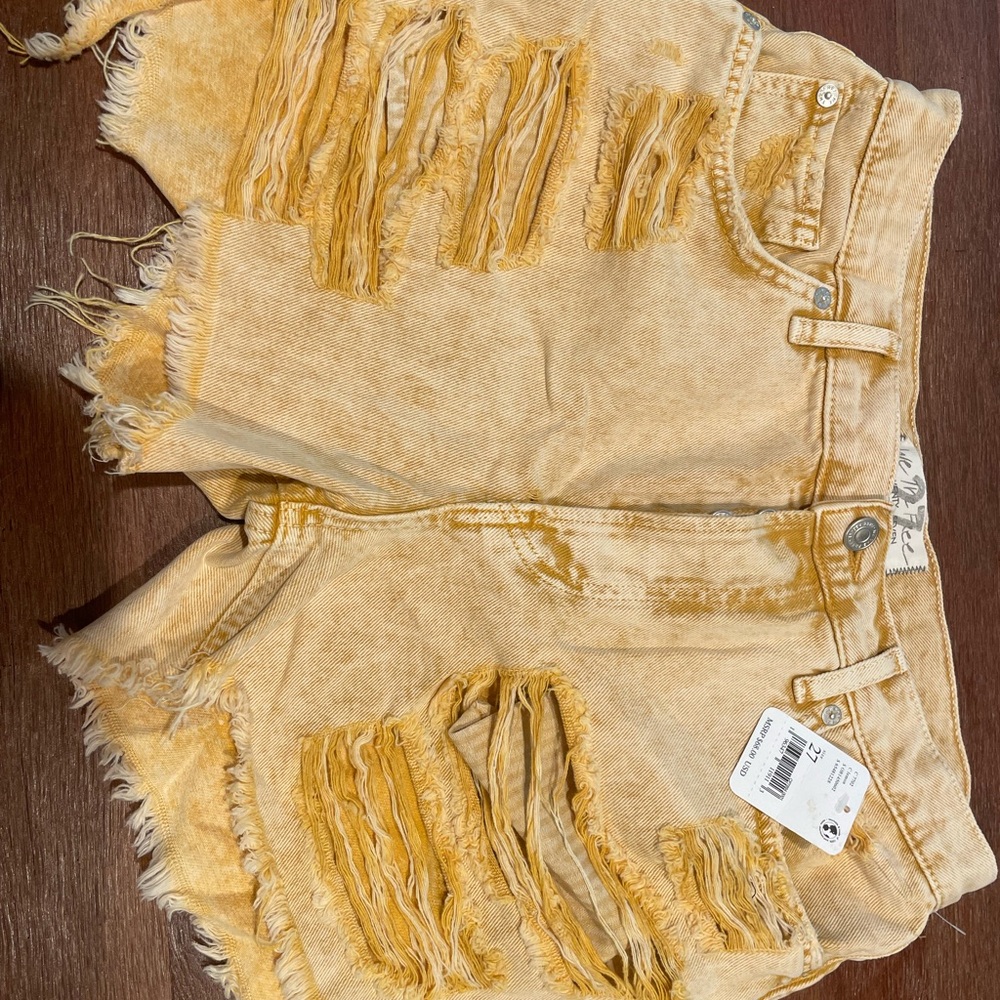 NEW Free People shorts size 27